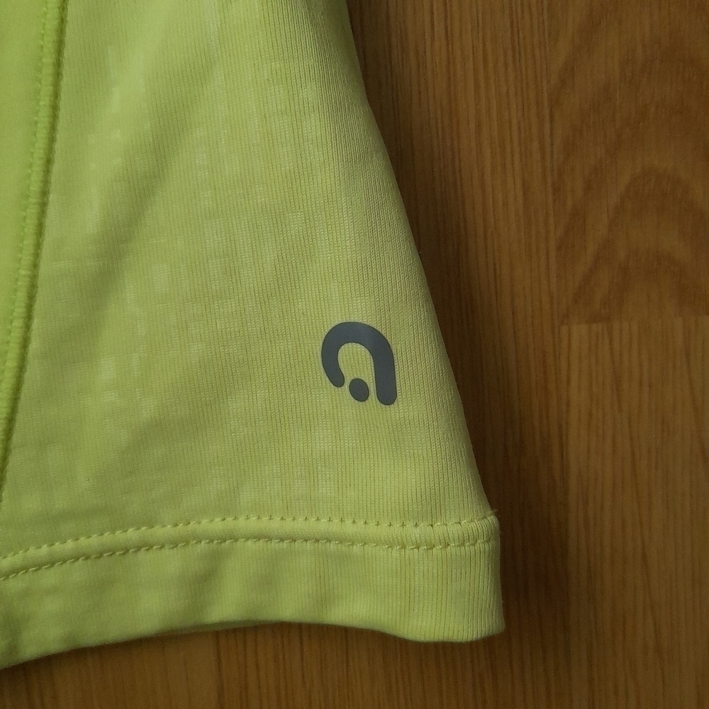HYBA Top Activewear Running Womens Medium Yellow Neon - Picture 6 of 8